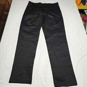 New Lands End Men's Tailored Fit Plain Front Chino Pants. Size 36
